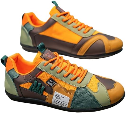 

Мужские модные кроссовки с эффектом памяти, дышащие, разноцветные, повседневные для прогулок, выходных и городских поездок Hhhchpm