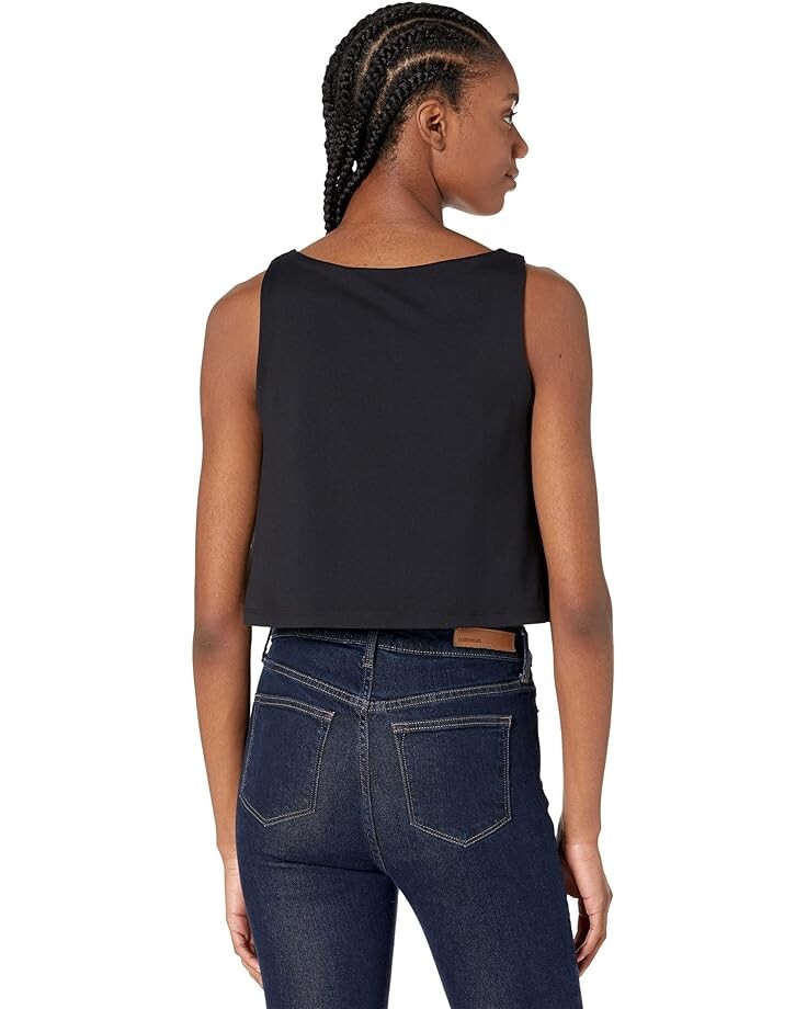 

Топ Susana Monaco Tank Flare Top, черный