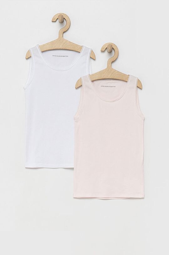 

Детский топ United Colors of Benetton (2 шт.), розовый