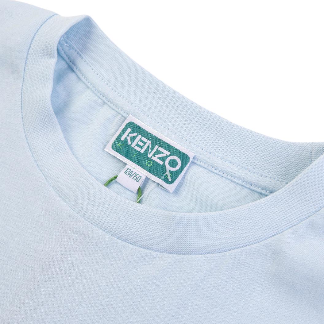 Детская футболка KENZO, светло-голубой — фото 3