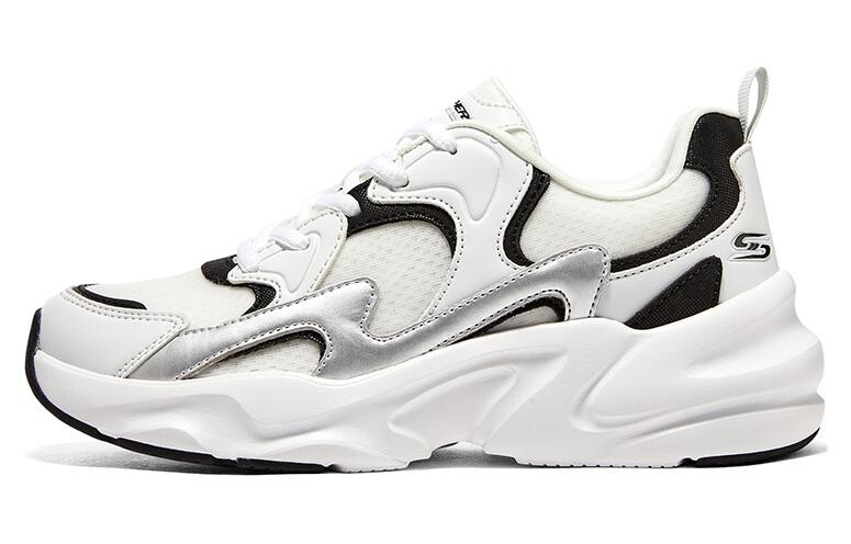 

Кроссовки Bob's Chunky женские низкие, черные/белые Skechers, Черный, Кроссовки Bob's Chunky женские низкие, черные/белые Skechers