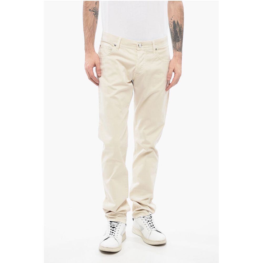

Бежевые хлопковые брюки Corneliani, Beige