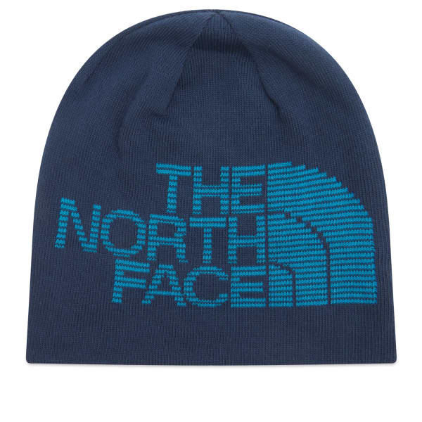 

Реверсивная шапка хайлайн The North Face, summit navy & dusk blue