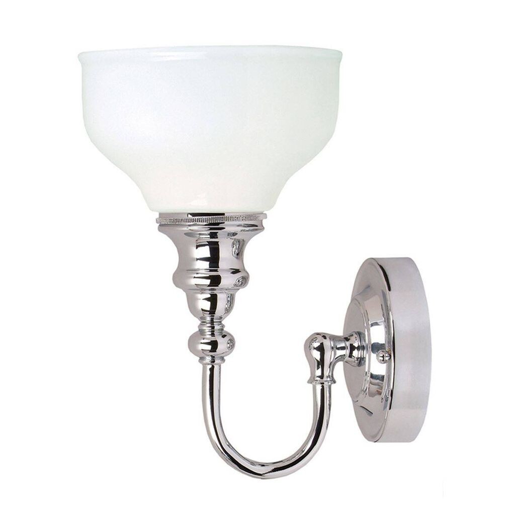 

Настенный светильник Cheadle, хром и стекло Elstead Lighting