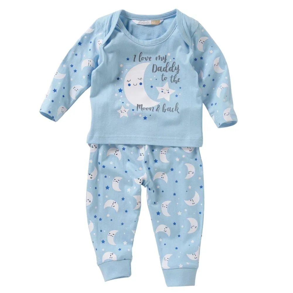 

Пижамный комплект Boys I Love Daddy Lullaby, синий