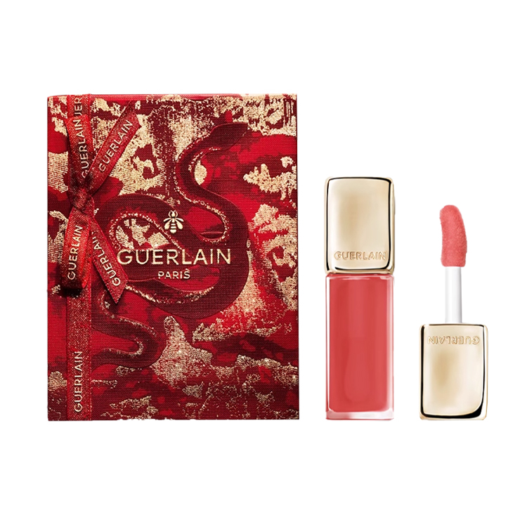 

JIAOLAN новогодний лимитированный блеск для губ Kiss And Kiss сыворотка водянистый легкое нанесение 9.5мл GUERLAIN