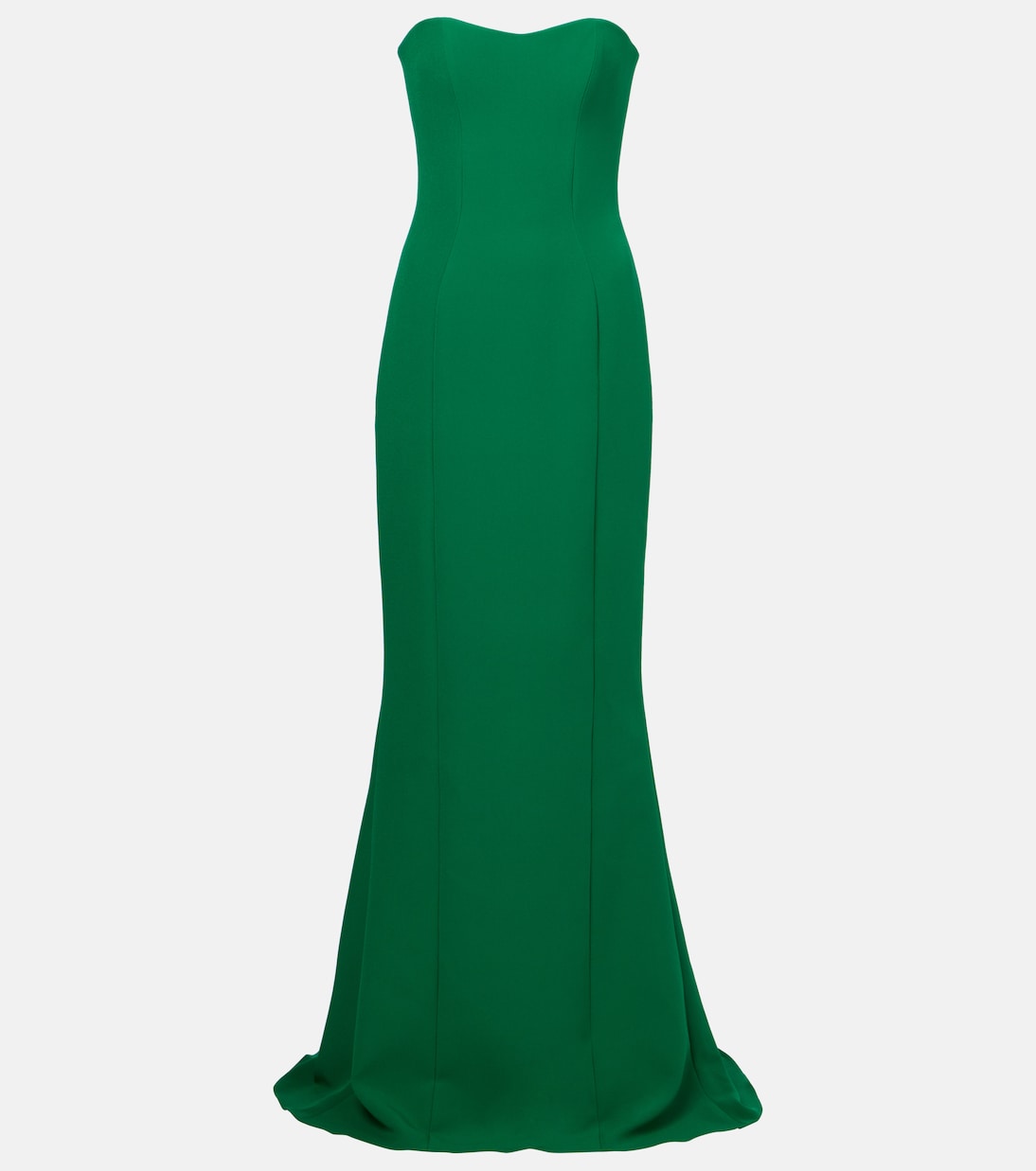 

Платье Angelina без бретелек из крепа Safiyaa, Jewel Green