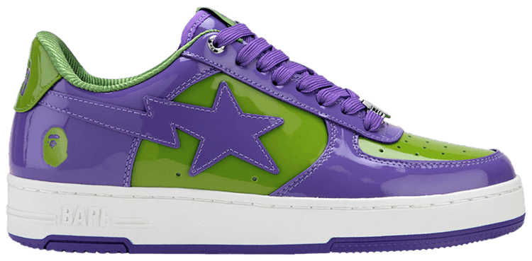 

Кроссовки BAPE Bapesta #1 M1 'Purple', фиолетовый
