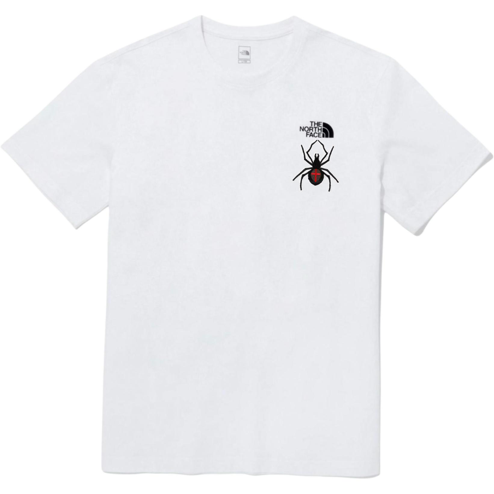 

THE NORTH FACE Футболка унисекс белая, Белый, THE NORTH FACE Футболка унисекс белая
