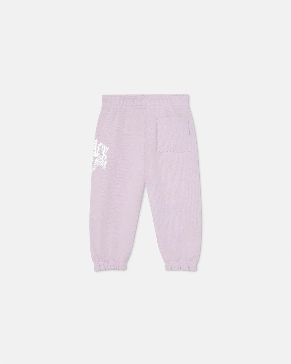 Детские спортивные штаны из хлопкового трикотажа с принтом Versace, фиолетовый — фото 3