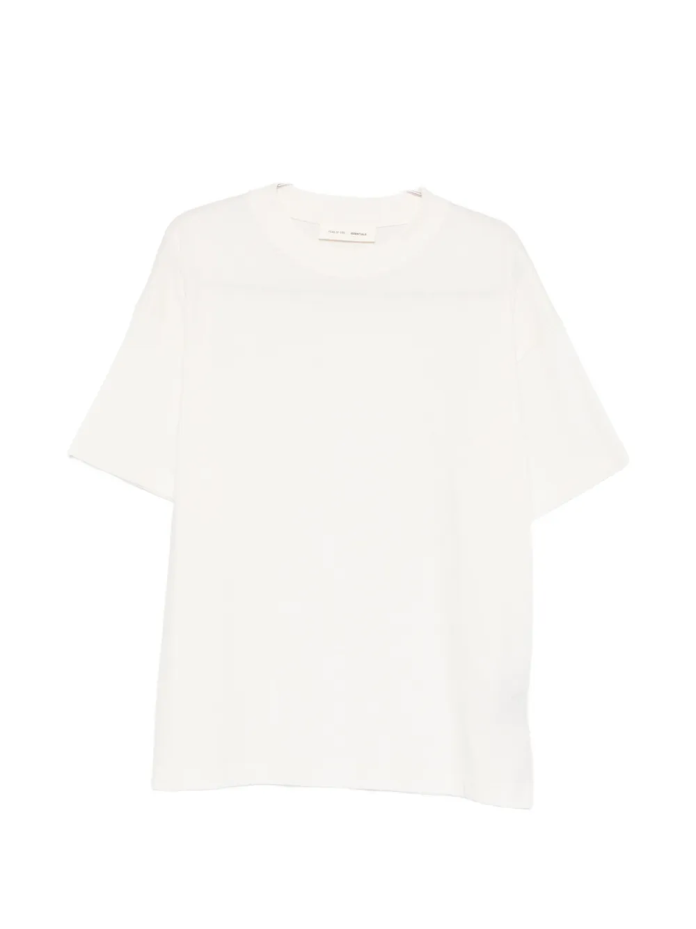 

Футболка с круглым вырезом и короткими рукавами Fear Of God Essentials, бежевый