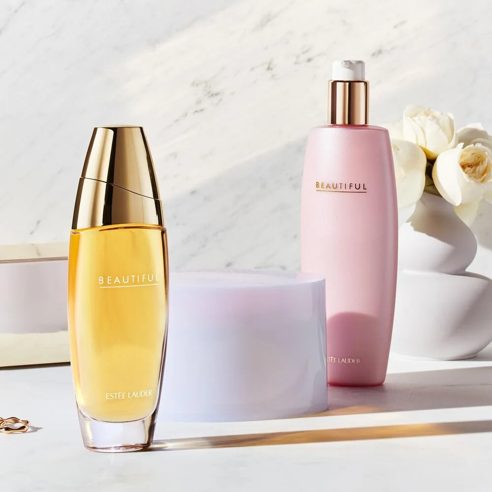 Лосьон для тела Estée Lauder Beautiful с ароматом розы, лилии, туберозы и цветка апельсина, 240 мл., Orange — фото 3