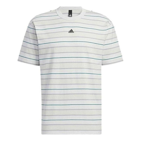 

Футболка полосатая футболка Adidas, белый