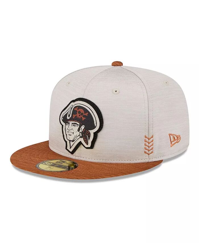 

Мужская кепка Stone, Brown Pittsburgh Pirates 2024 Clubhouse 59FIFTY Fitted New Era