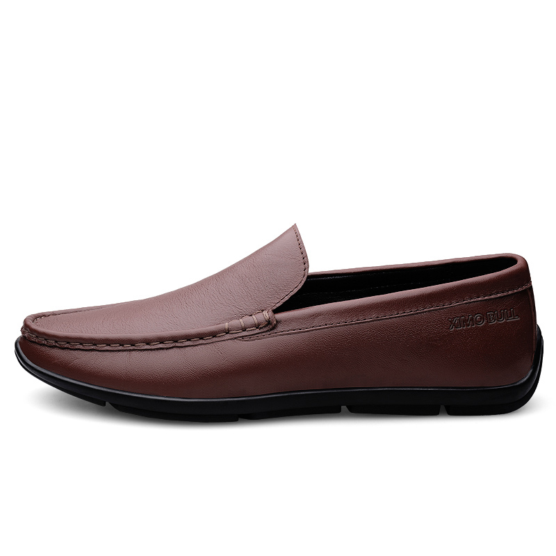 

XIMO BULL Мужские повседневные туфли мужские низкие топы коричневые, цвет Brown