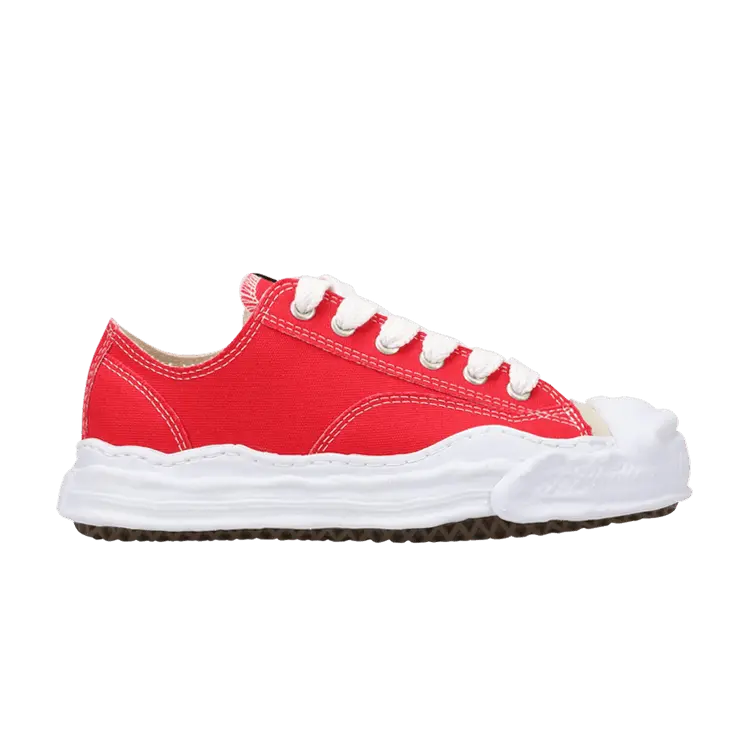 

Кроссовки Maison Mihara Yasuhiro Hank OG Sole Canvas Low Red, красный