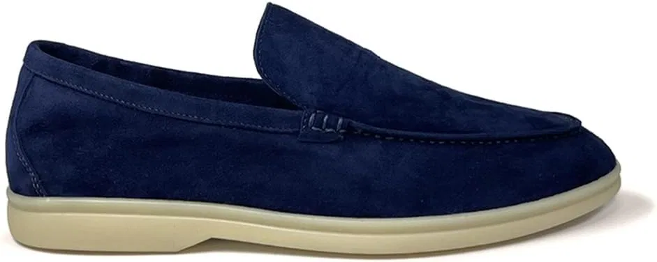 Лоферы мужские, Suede Leather, Timeless, Night Navy