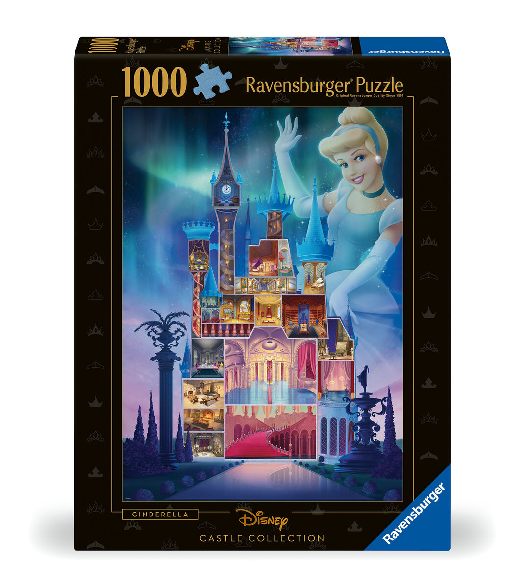 

2D Пазл Disney Collection Золушка 1000 деталей Ravensburger