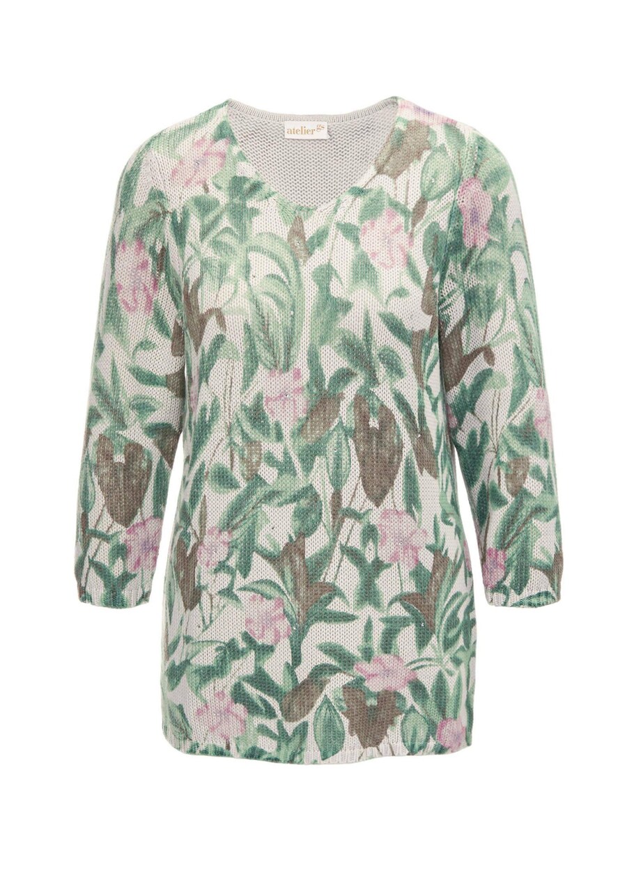 

Свитер Goldner, цвет Green/Khaki