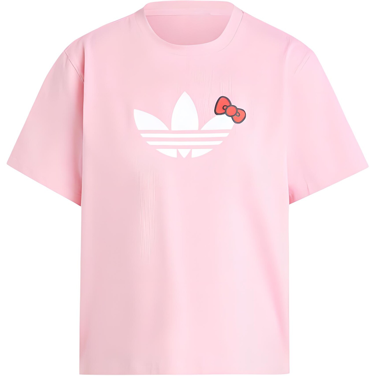 

Футболка X Hello Kitty Trefoil Square Corner розовая Adidas Originals