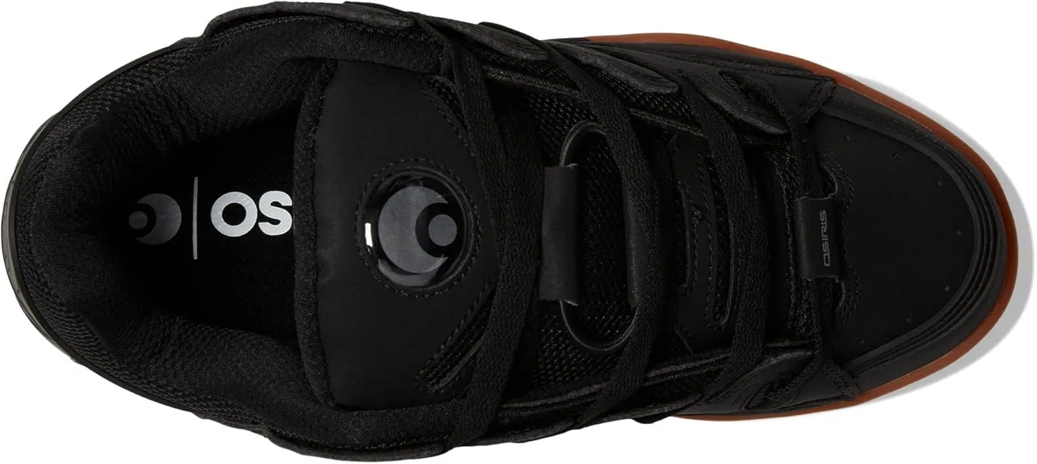 Мужские скейтбордические кроссовки Osiris D3 Og, Black Brown — фото 2