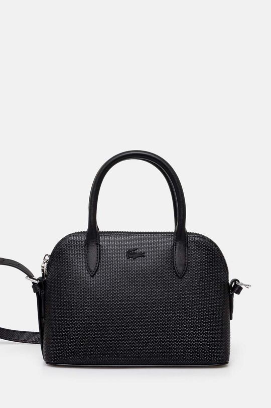 

Кожаная сумочка Lacoste, черный