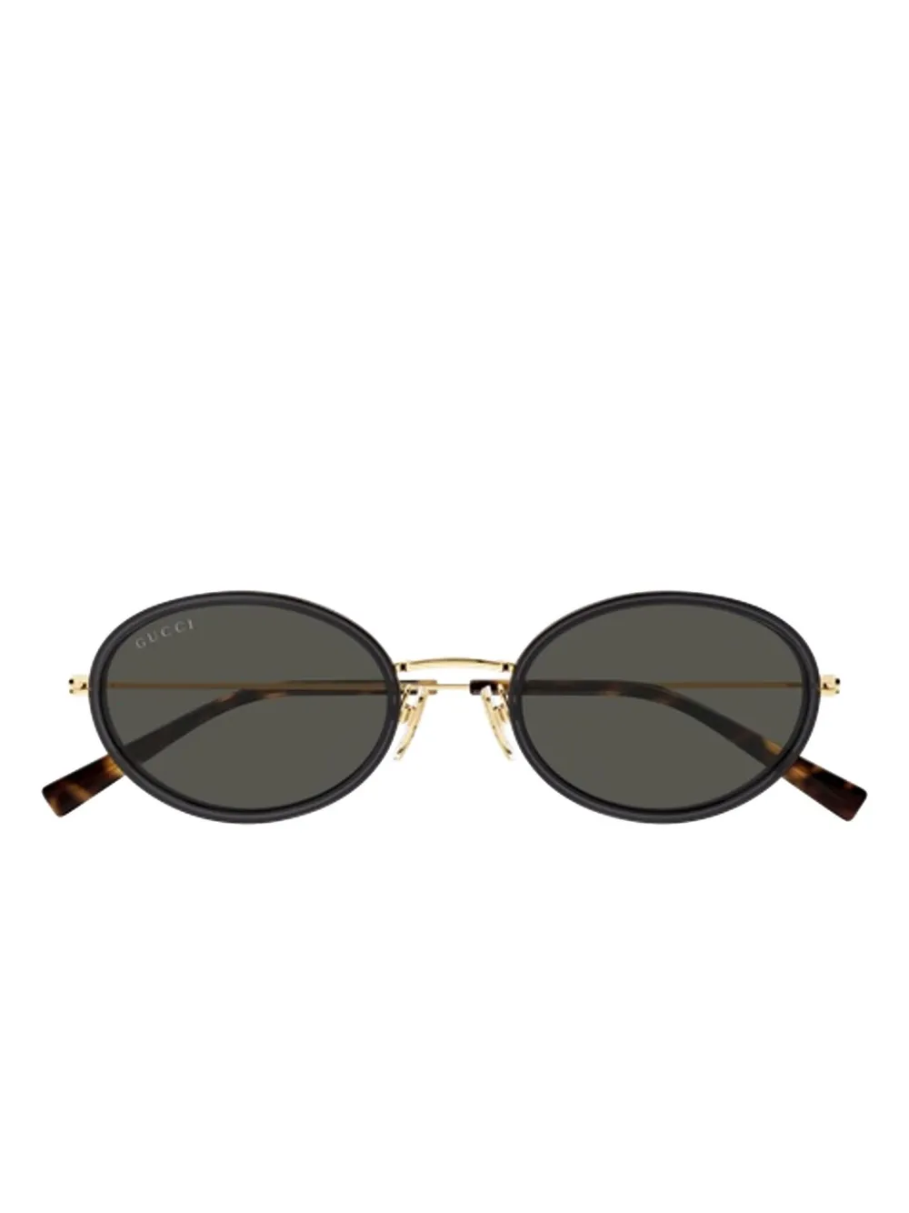 

Солнцезащитные очки округлой формы Gucci, черный