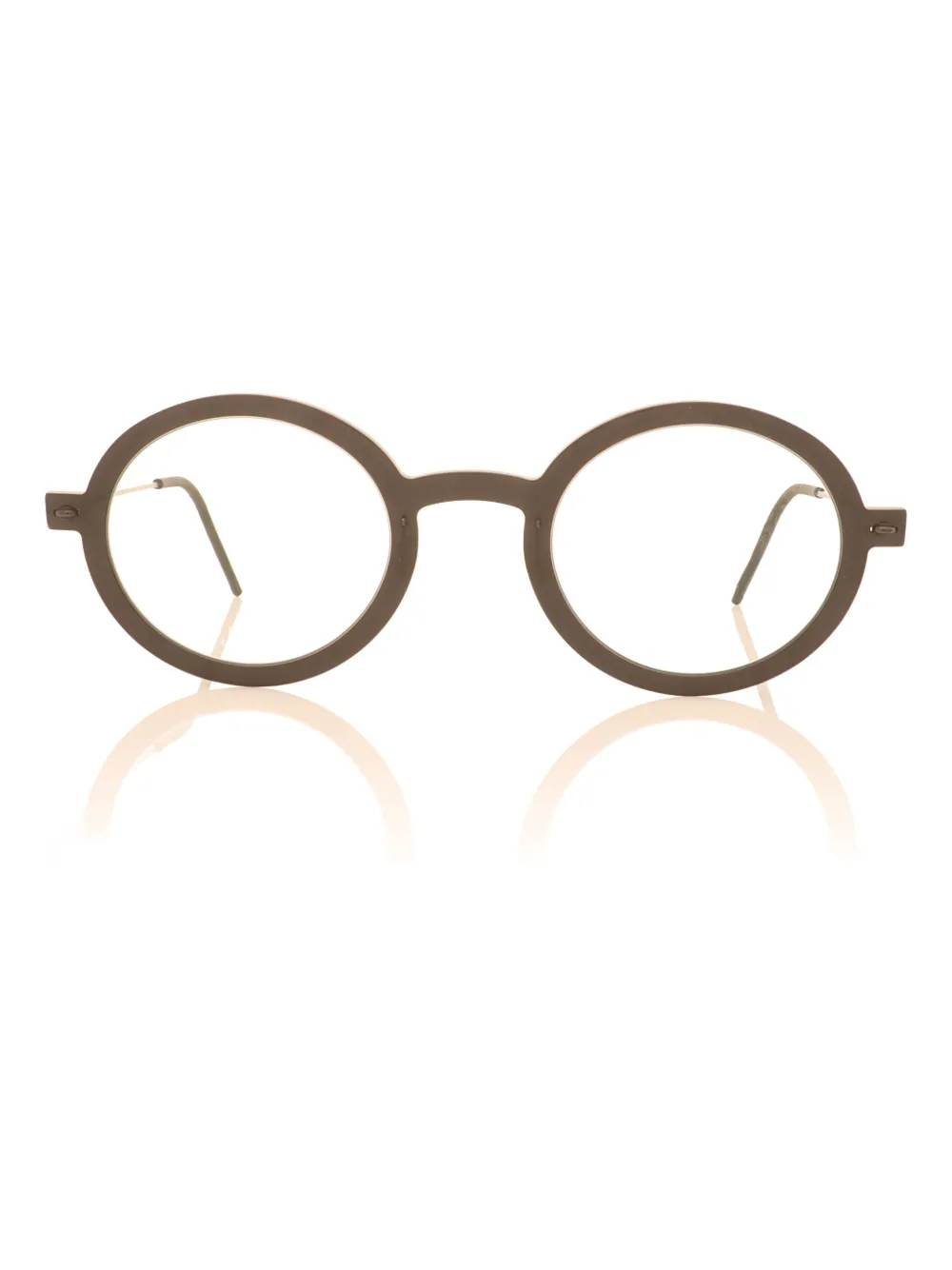 

Очки в круглой оправе Lindberg, коричневый