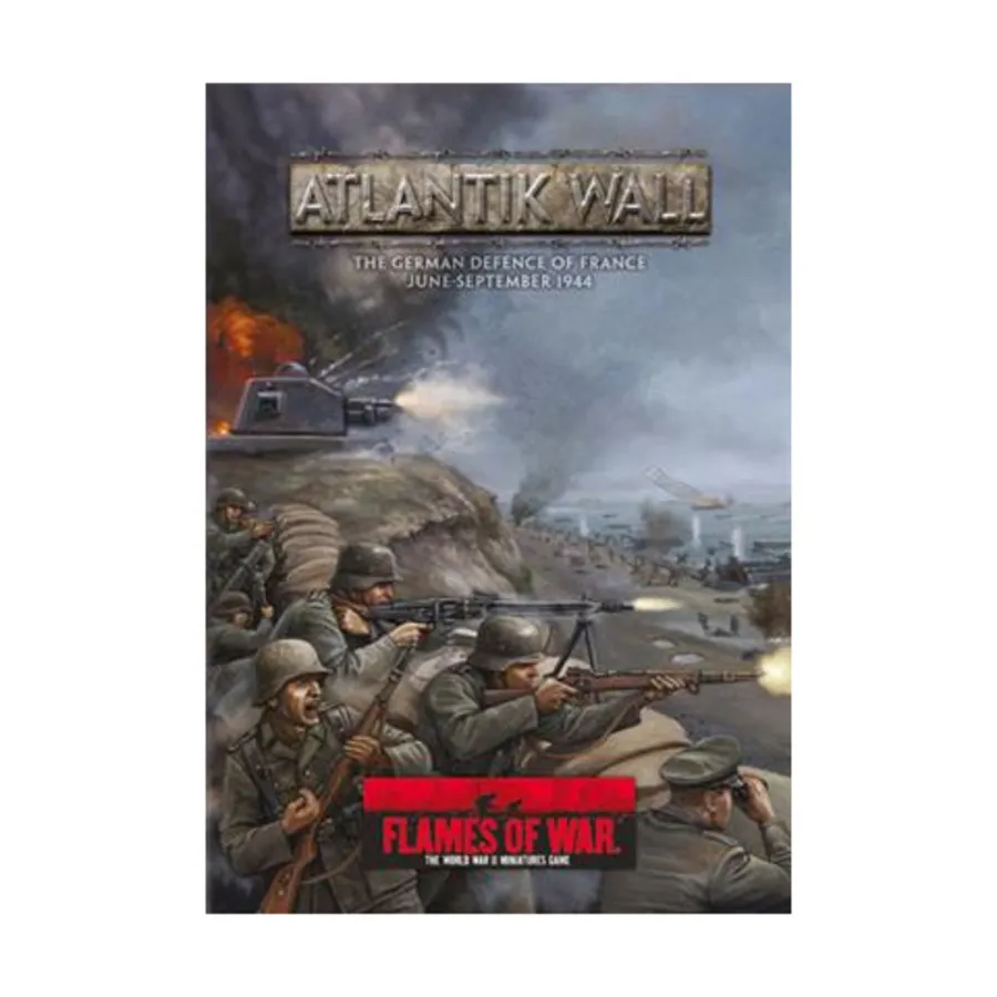 

Атлантическая стена - немецкая оборона Франции, июнь-сентябрь 1944 г., Flames of War - WWII - Core Rules & Assorted
