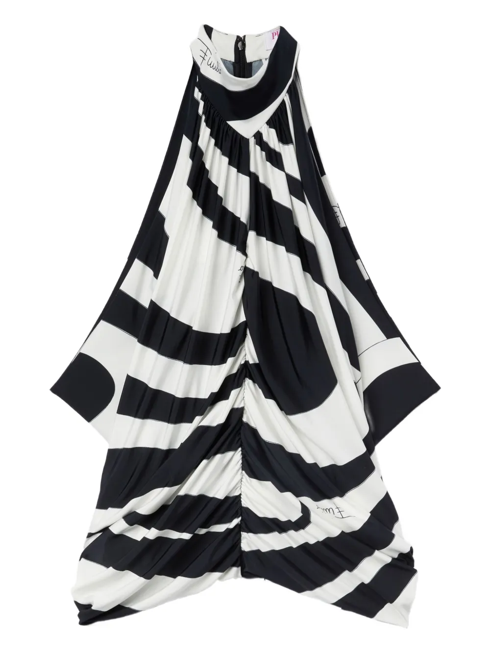 

Топ без рукавов с принтом "мармо" Pucci, черный