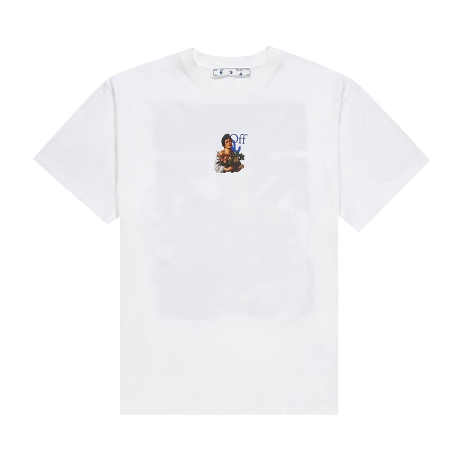 

Футболка Off-White Caravaggio для мальчика Белая, Белый, Футболка Off-White Caravaggio для мальчика Белая