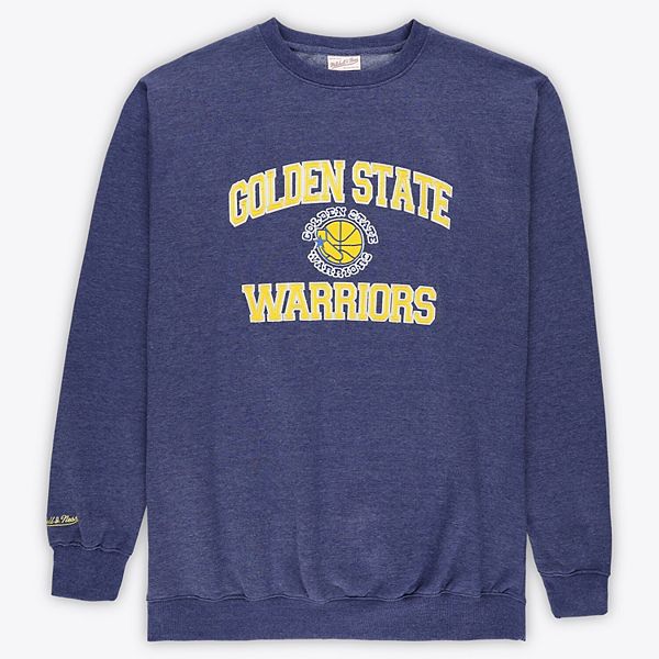 

Мужской свитшот Golden State Warriors Hardwood Classics Big & Tall цвета вереск Mitchell & Ness