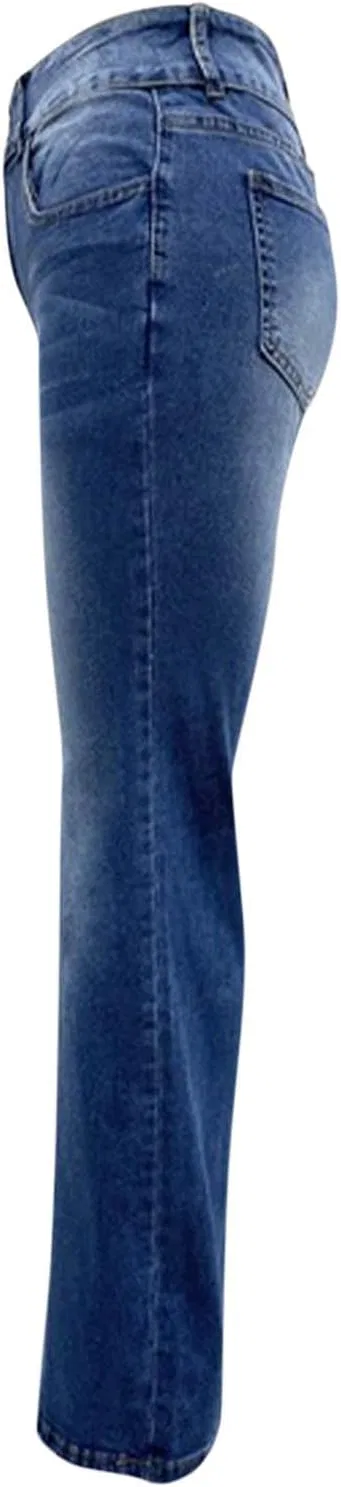 Джинсы bootcut, Light Blue — фото 4