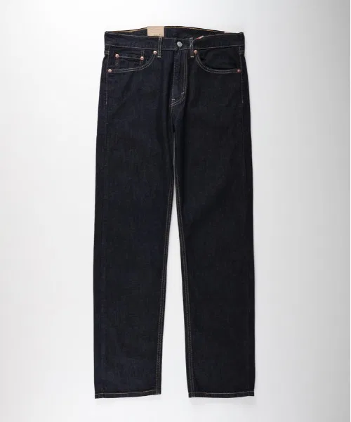 【Levi's】505 Regular Straight Denim Pants (Classic / Aged / Authentic / Versatile / Indigo)