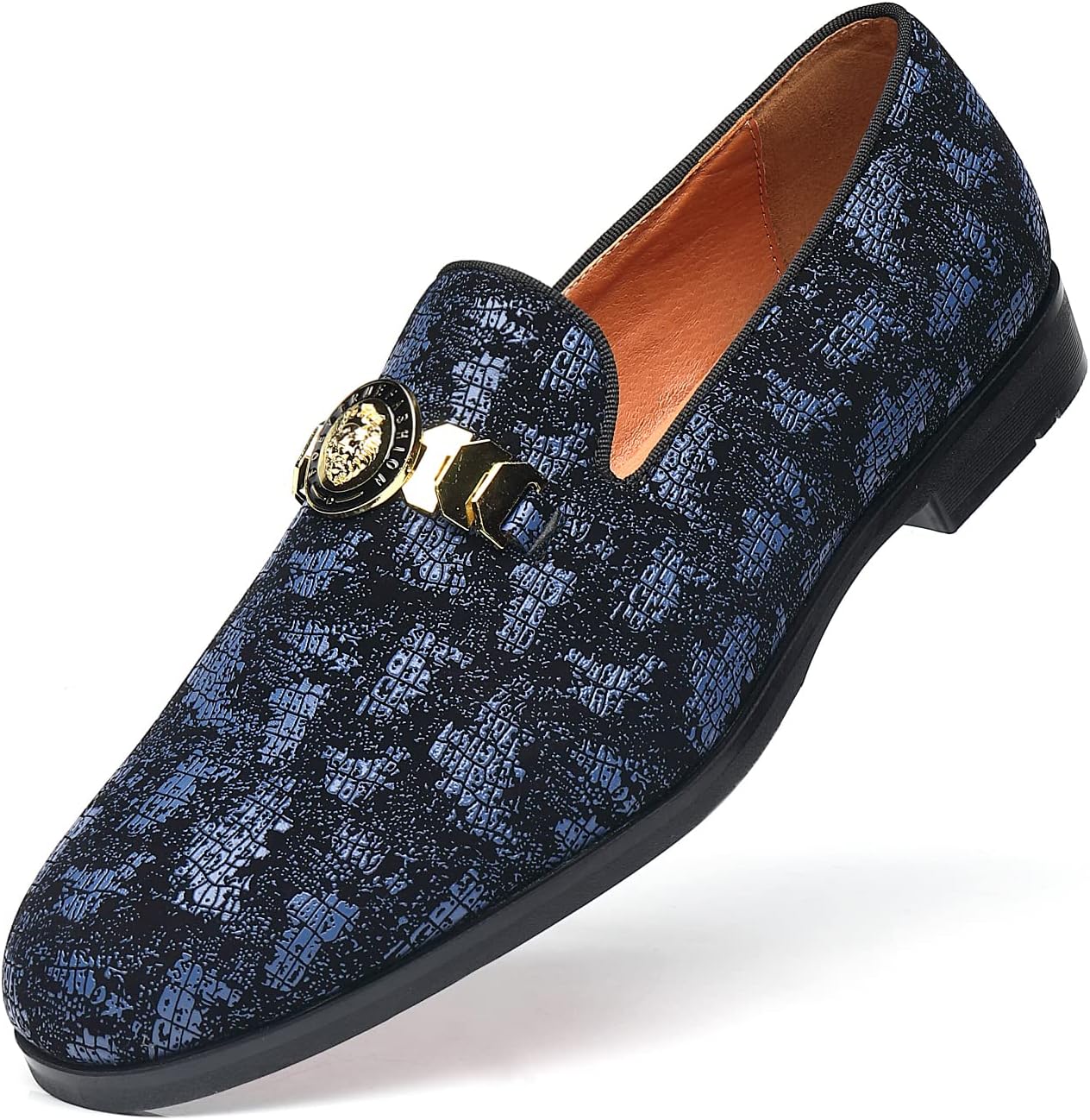 

Мужские туфли-лоферы для формальной одежды Foevtrue, синий