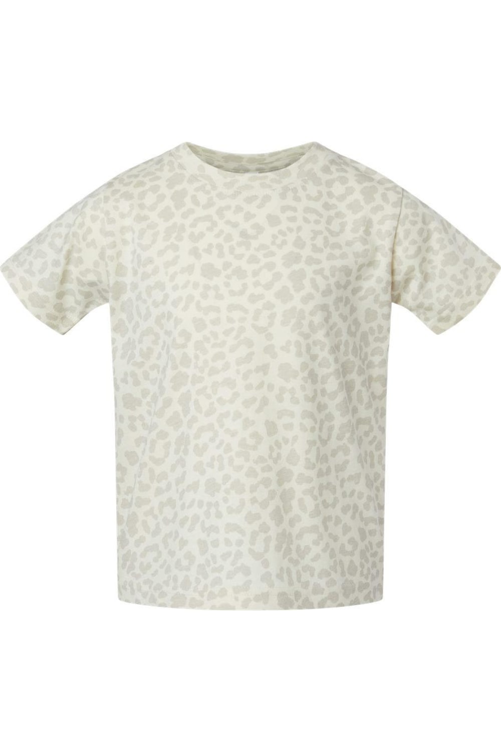 

Футболка из тонкого трикотажа для малышей Rabbit Skins, цвет natural leopard