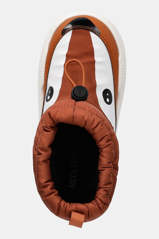 Детские зимние ботинки MB JR PARK TUBE MID ANIMAL WP Moon Boot, коричневый — фото 4