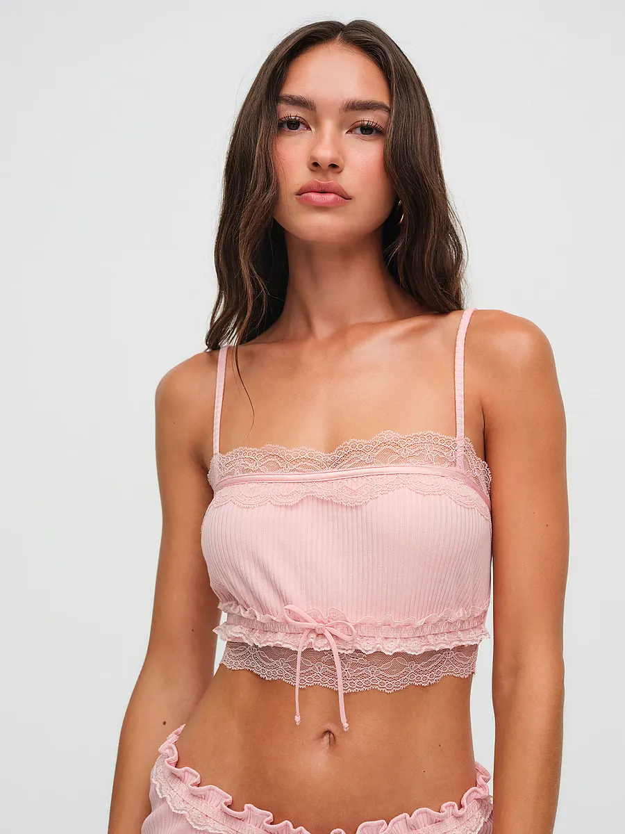 

Топ для сна Dahlia For Love & Lemons, лиловый