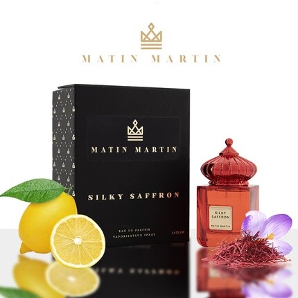 Парфюмерная вода Silky Saffron для женщин и мужчин Saffron Lemon Grapefruit Интенсивный и стойкий аромат Арабские духи от Matin Martin — фото 3