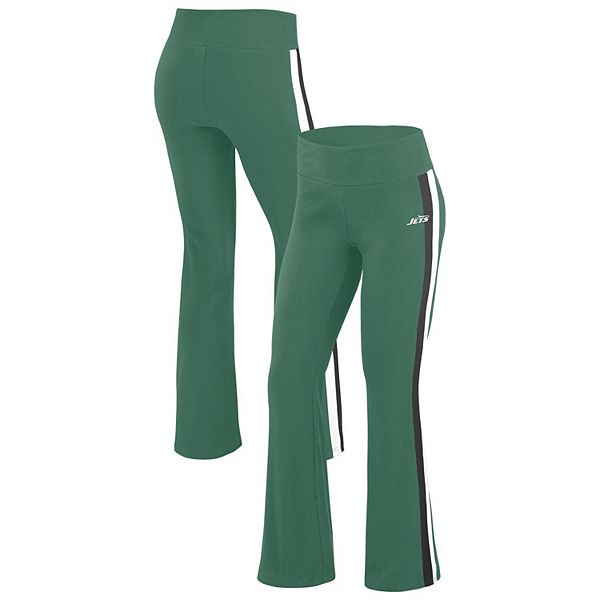 

Женские зеленые йога-штаны New York Jets Wear By Erin Andrews