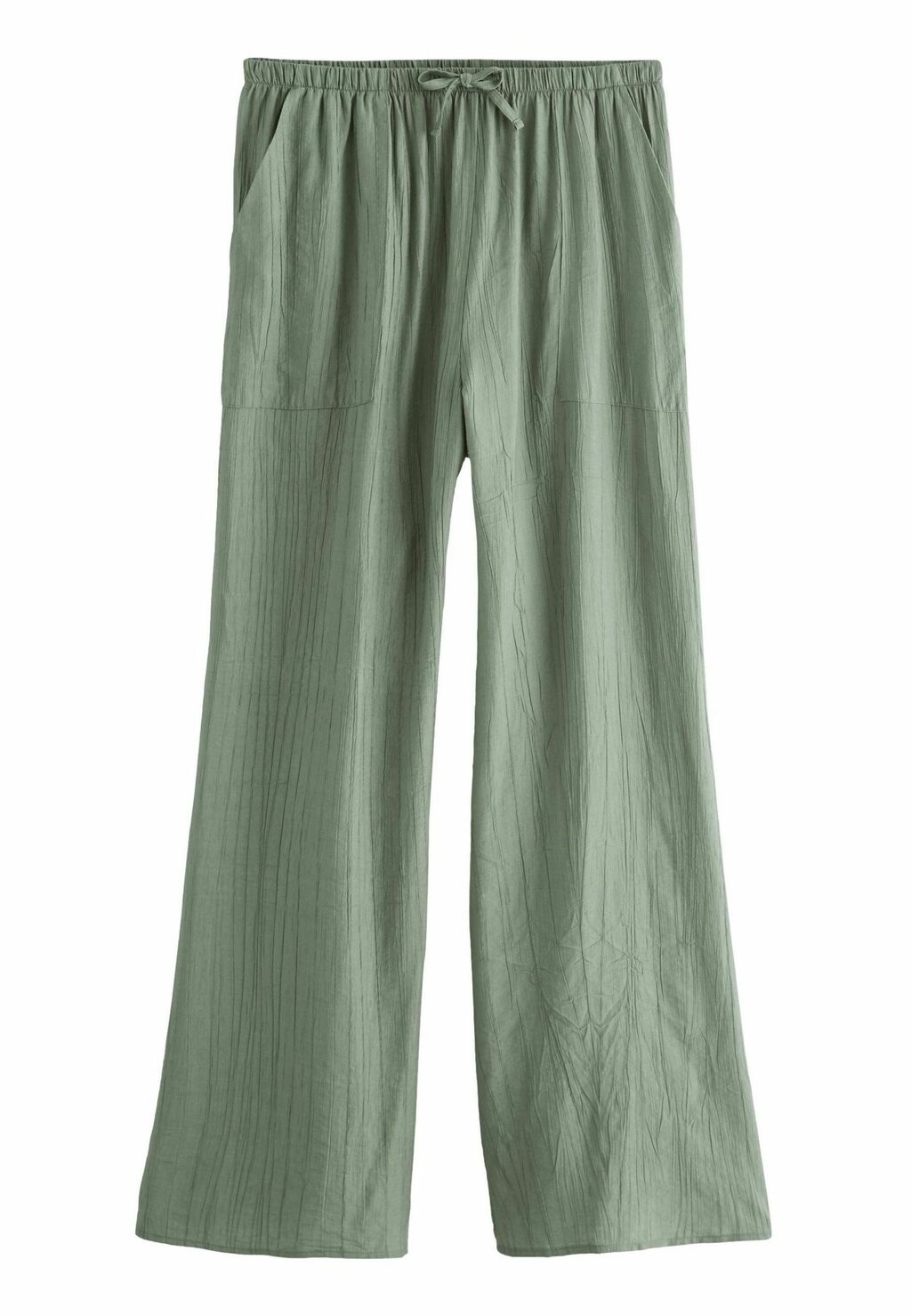 

Брюки TEXTURED WIDE LEG Next, зеленый