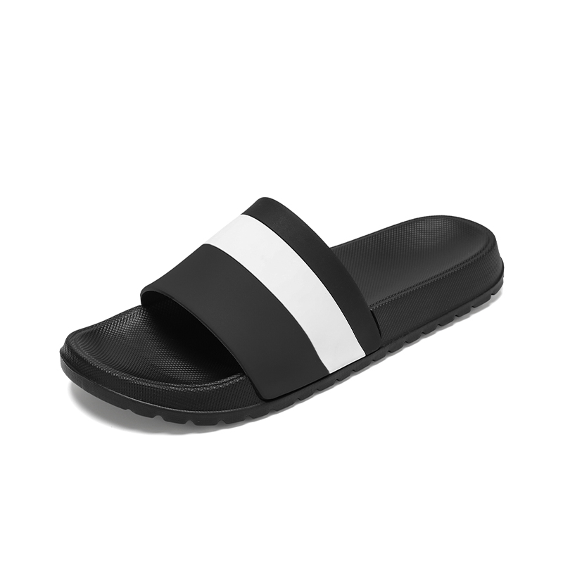 

Тапочки-слайды мужские с защитой от запаха LONGYING, Black