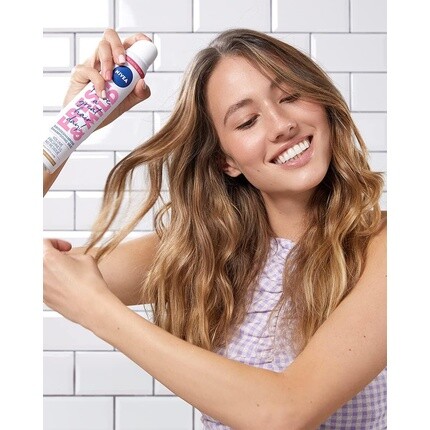Сухой шампунь Fresh & Mild средних тонов для женщин, светлых волос, 200 мл, Nivea — фото 3