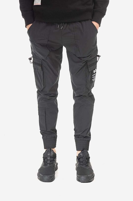 

Брюки-джоггеры Alpha Industries, черный