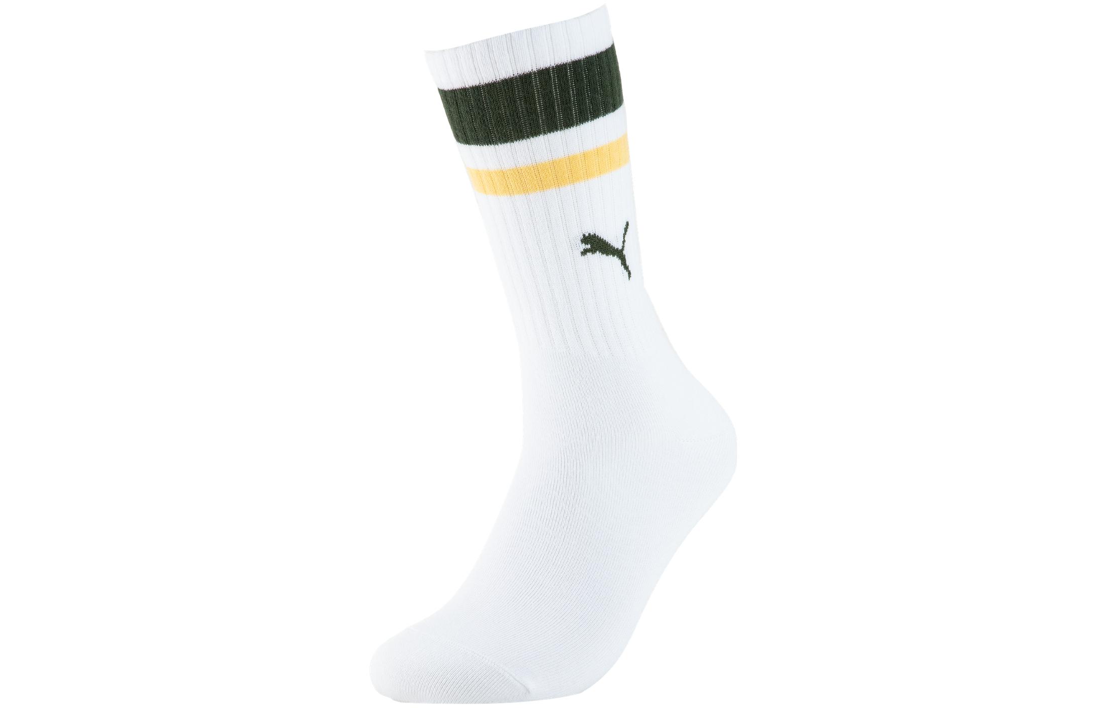 

Носки унисекс до середины голени PUMA, 1 Pack (White-Green)