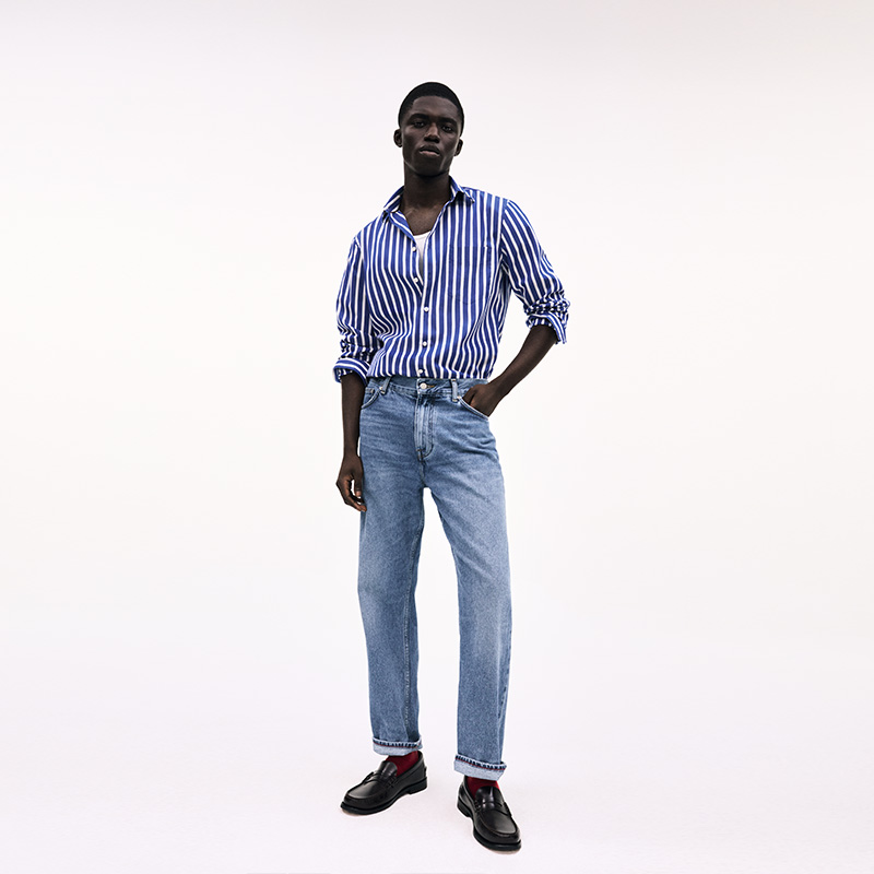 Tommy Hilfiger Джинсы мужские Denim Blue 1A7 — фото 4