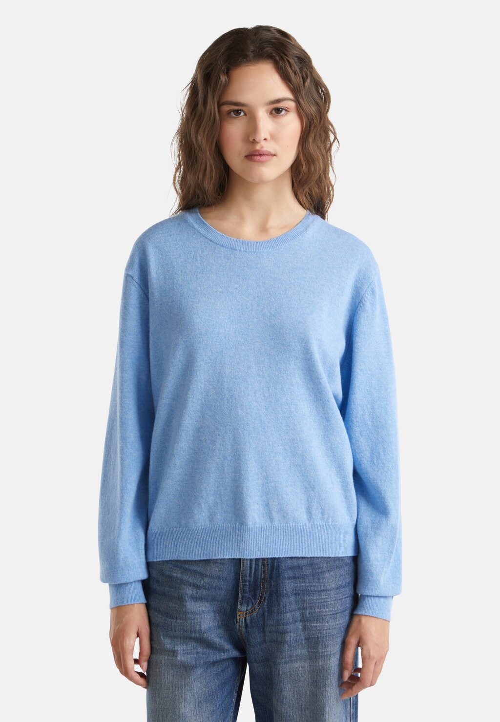 

Джемпер CREWNECK United Colors of Benetton, синий