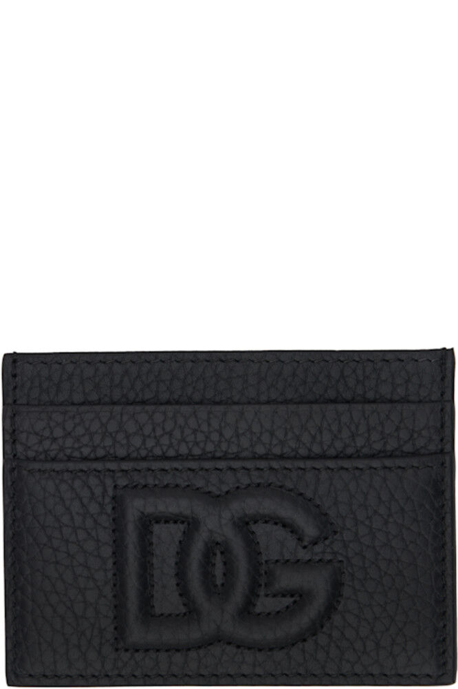 

Черный держатель для карт с логотипом «DG» Dolce&Gabbana