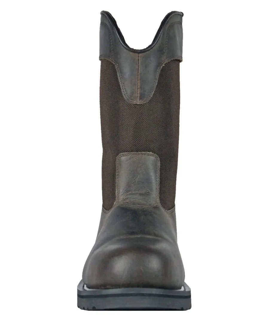 Мужские рабочие ботинки Ridge с композитным носком Hoss Boot Company, коричневый — фото 4