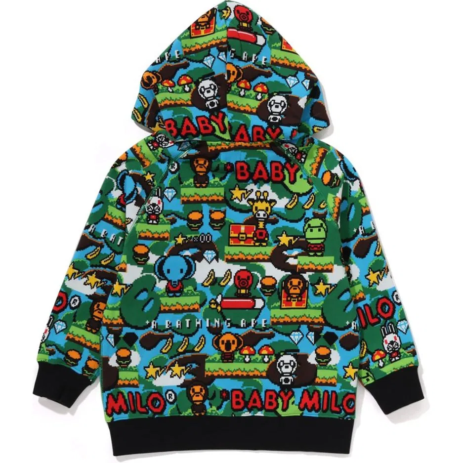 Куртка зеленая детская A BATHING APE, Green — фото 2